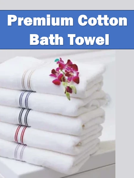 Image of Premium Bath Towel by Saradha Terry Product - 1